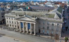 Vista aérea de la Oficina General de Correos (GPO) de Dublín - © Irish Drone Photography