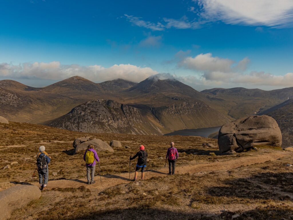 Vue sur les Mourne Mountains - © stevie