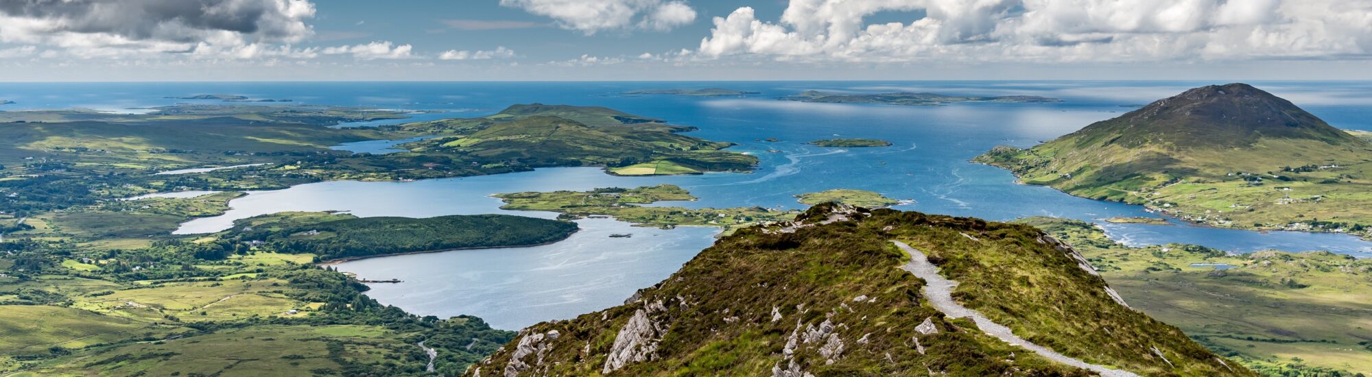 Diamond Hill et le Parc National du Connemara - © Louis-Michel DESERT