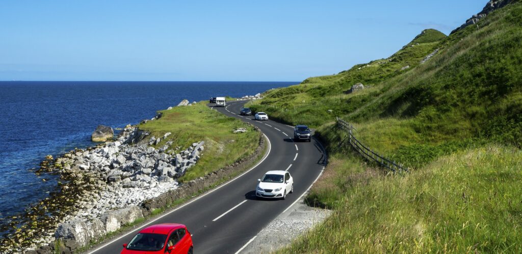 El coche en Irlanda