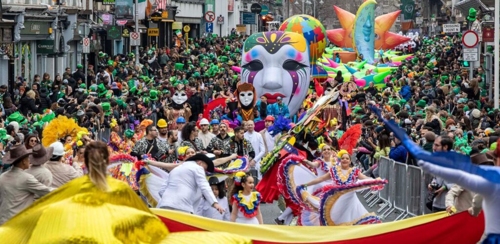 Celebrar el Día de San Patricio en Dublín