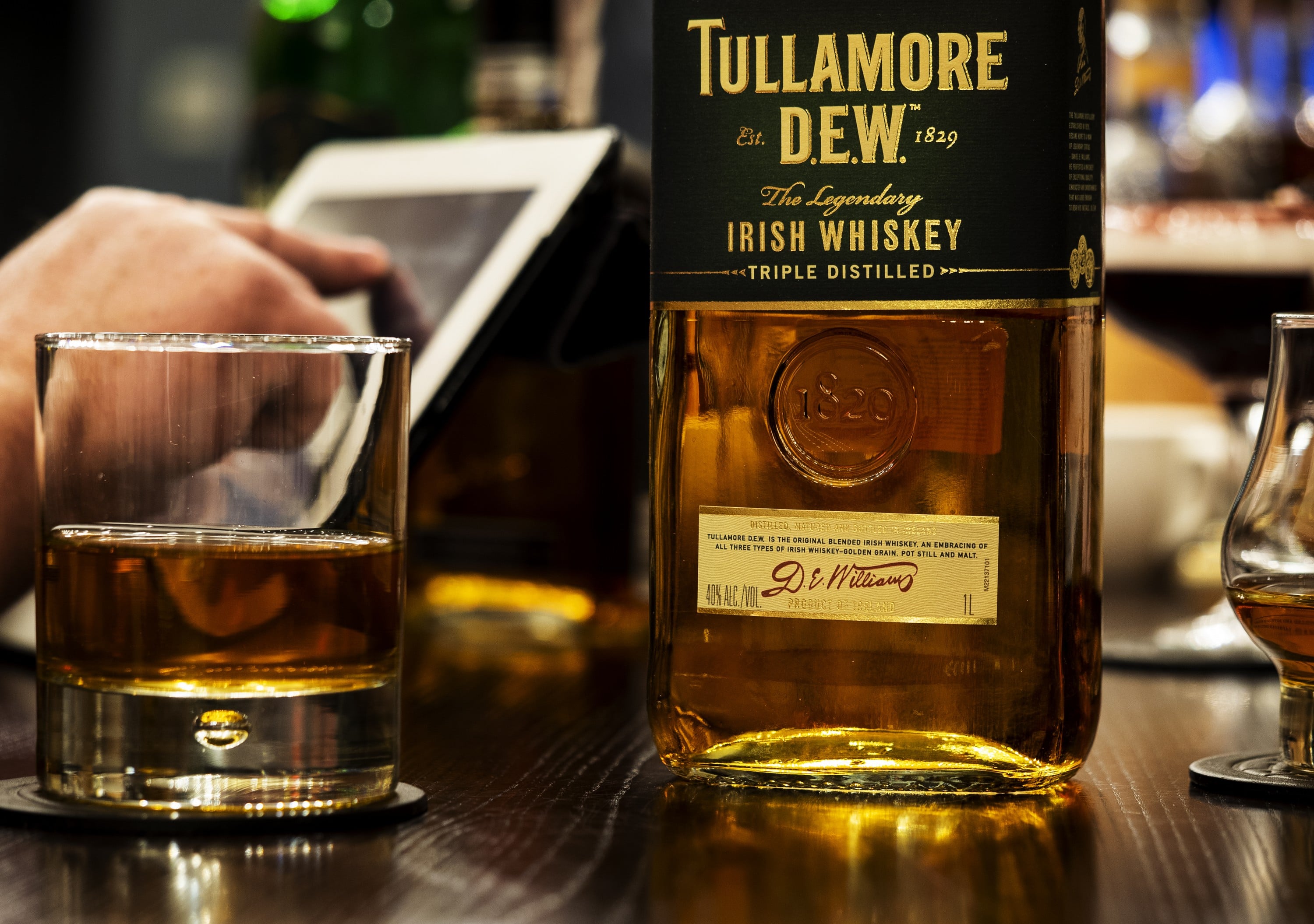 El Whiskey Tullamore Dew
