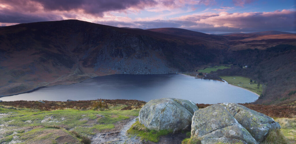 Le Sally Gap et le lac du Lough Tay - John Smyth - cc