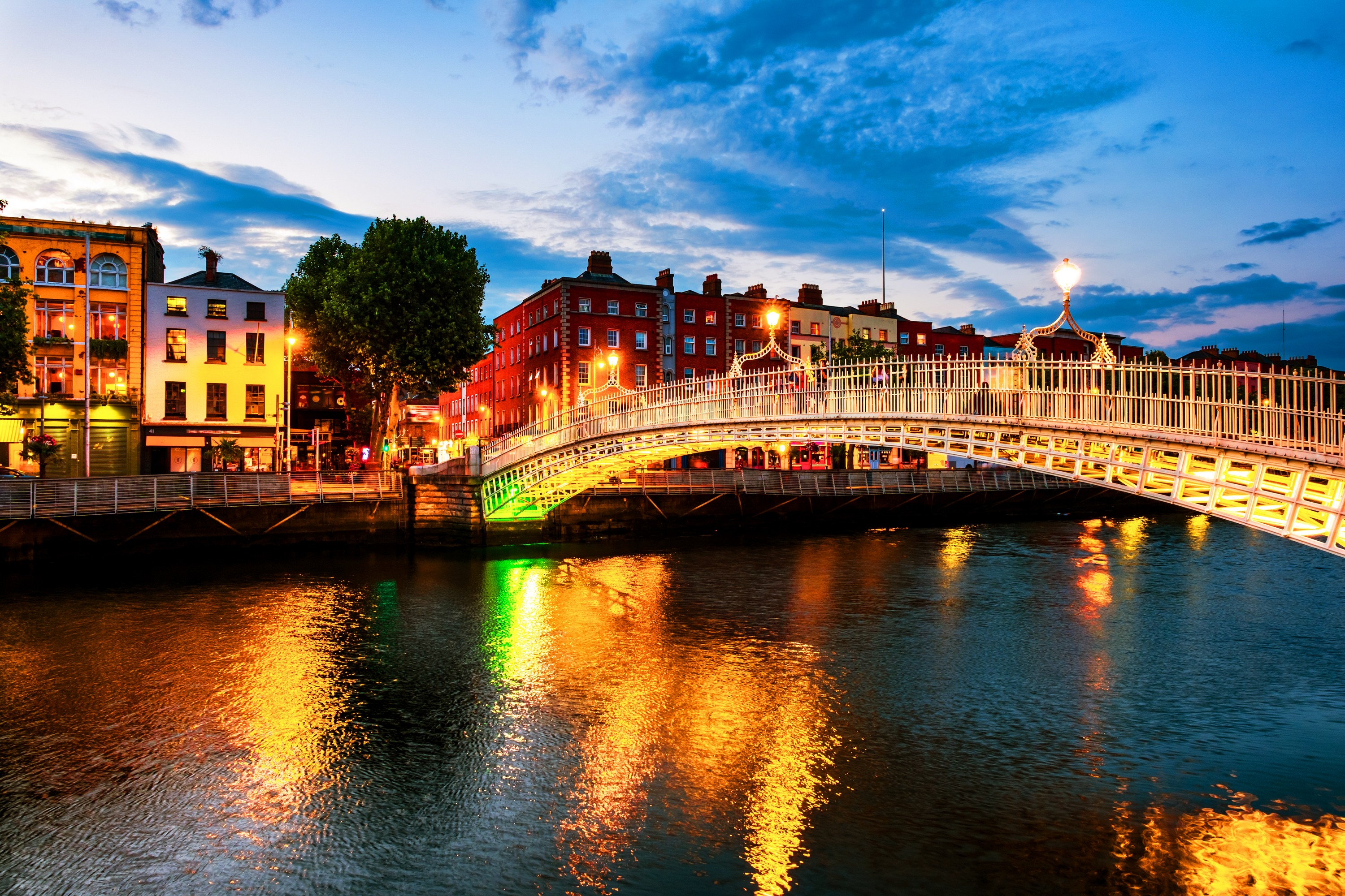 Le Ha'Penny bridge à Dublin - © Madrugada Verde- 