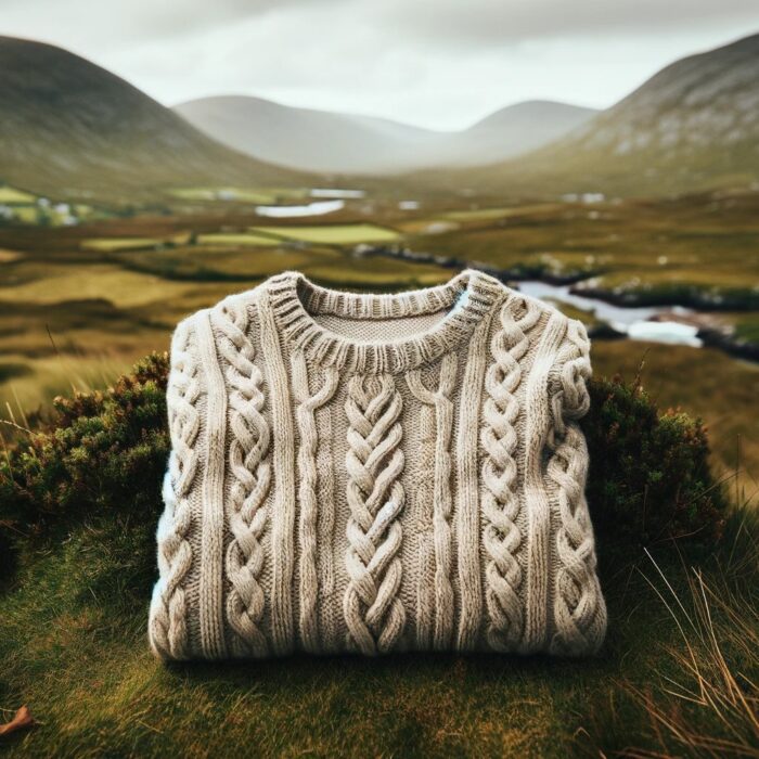 Un jersey irlandés de lana virgen - © Go To Ireland.com