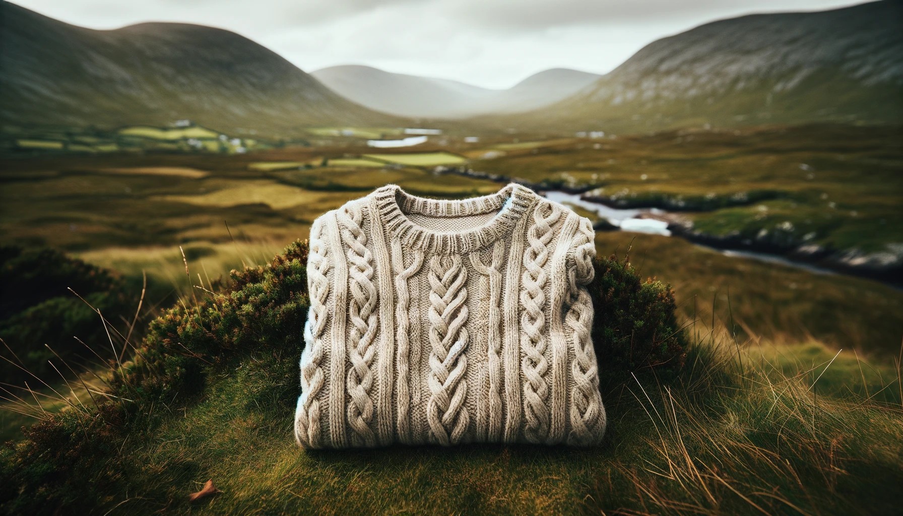 Un jersey irlandés de lana virgen - © Go To Ireland.com