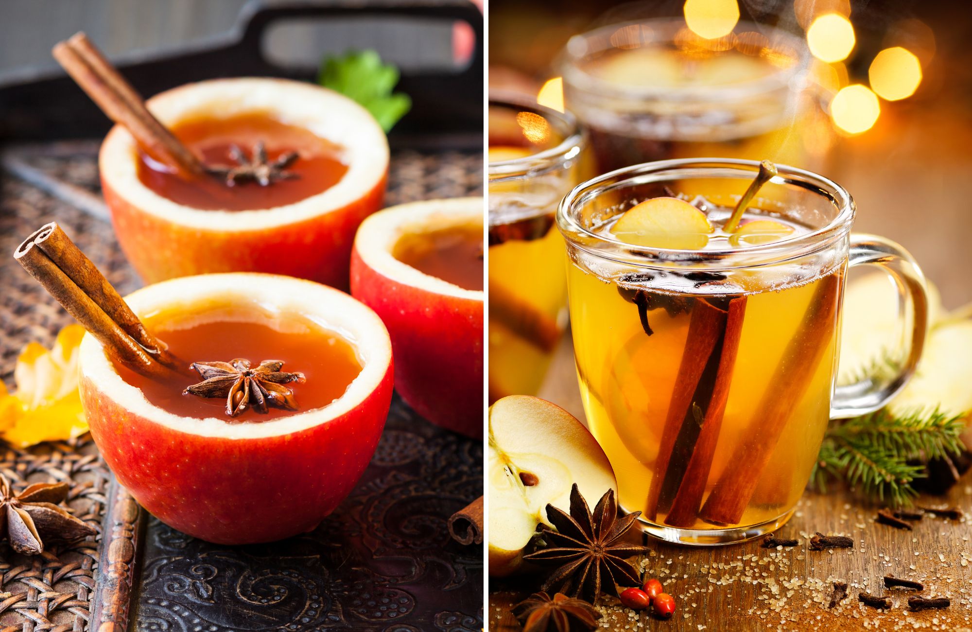 El hot apple cider o sidra caliente irlandesa