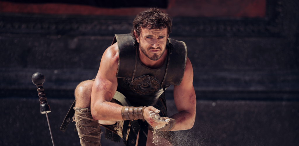 El actor irlandés Paul Mescal actúa en Gladiator 2 y sorprende al público