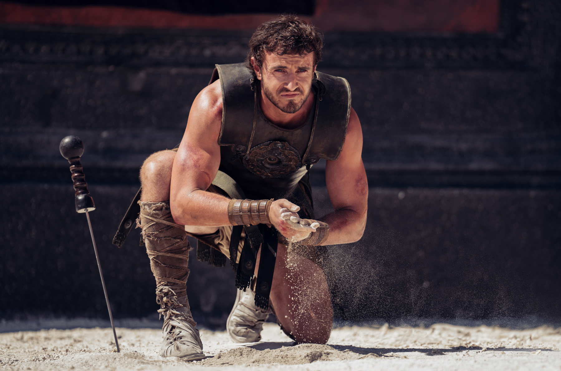 El actor irlandés Paul Mescal actúa en Gladiator 2 y sorprende al público