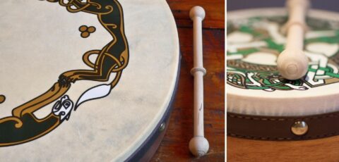 Un bodhràn - Canva Pro