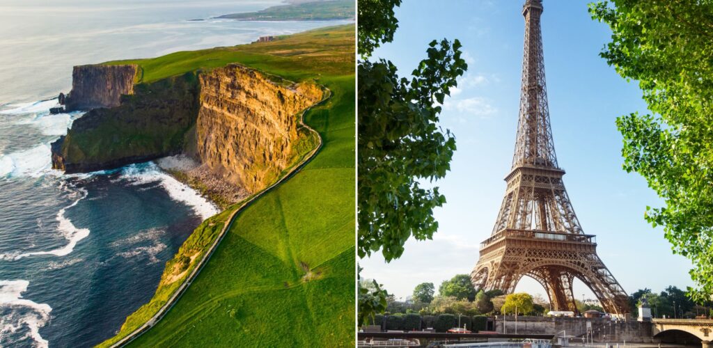 Descubre cómo percibe Irlanda a Francia