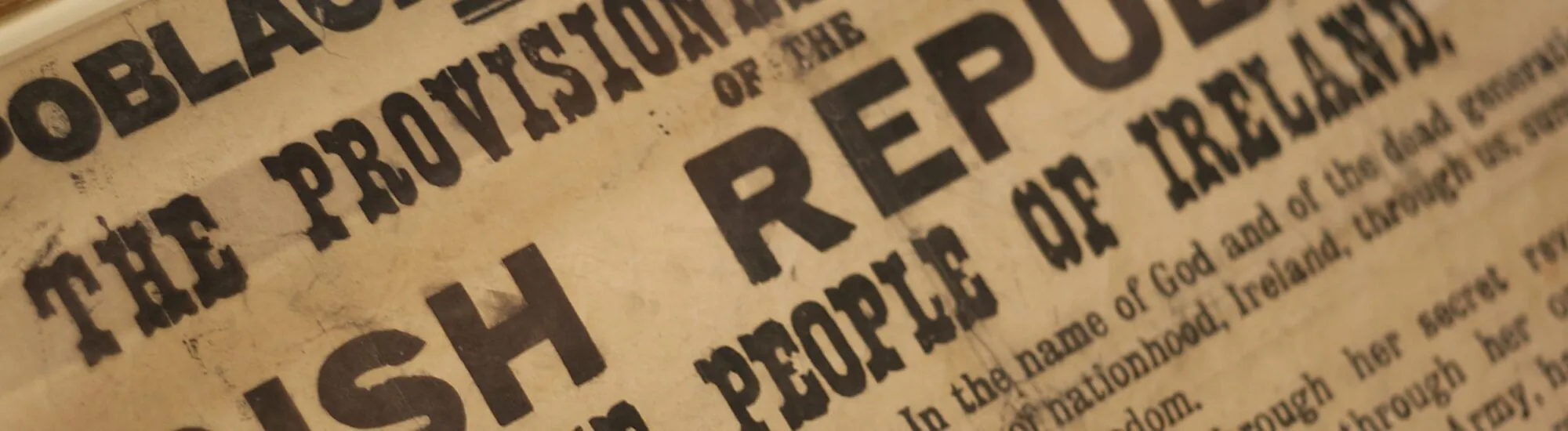 La Declaración de Independencia Irlandesa (1919)