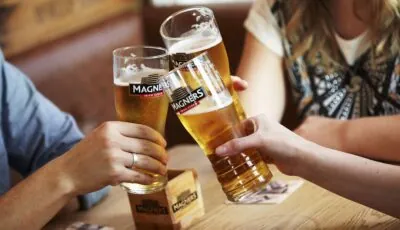 Des pintes de Bulmers Magners