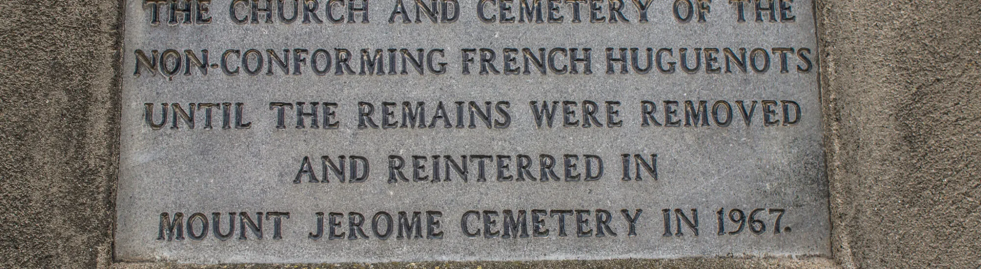 El Cementerio Huguenote Francés