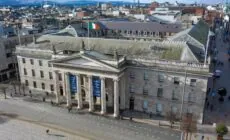 Vista aérea de la Oficina General de Correos (GPO) de Dublín - © Irish Drone Photography