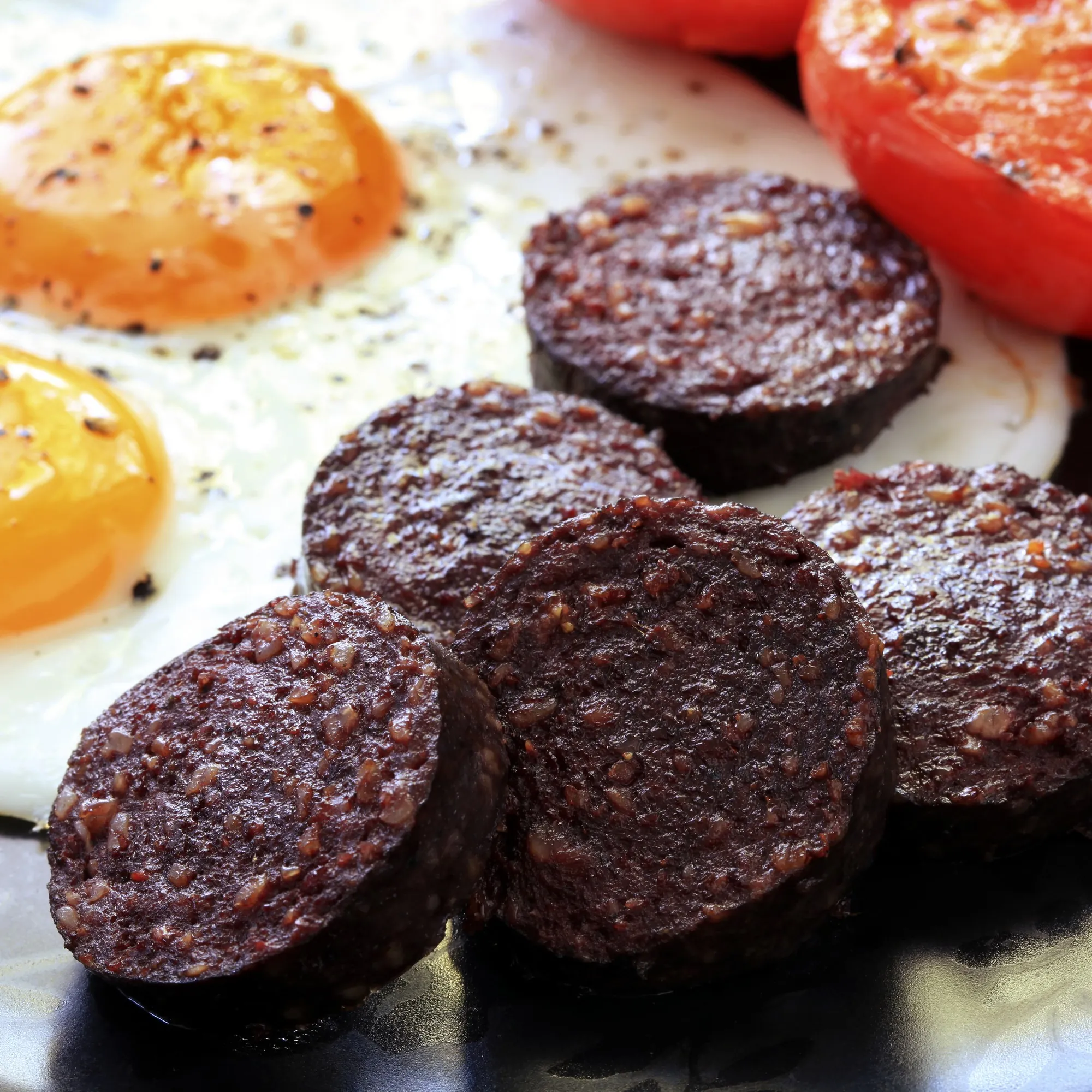 El black pudding
