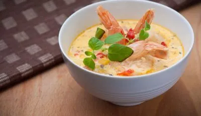 La seafood chowder 1 Une Seafood Chowder - Leszek Leszczynski - cc
