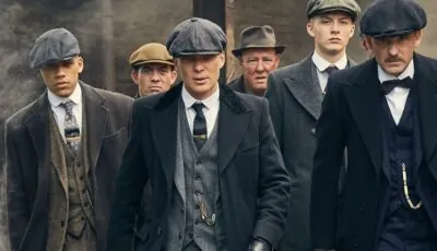 Cillian Murphy en el papel de Thomas Shelby en Peaky Blinders