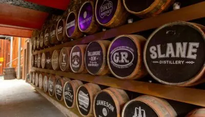 El Irish Whiskey Museum 1 Fachada del Irish Whiskey Museum de Dublín