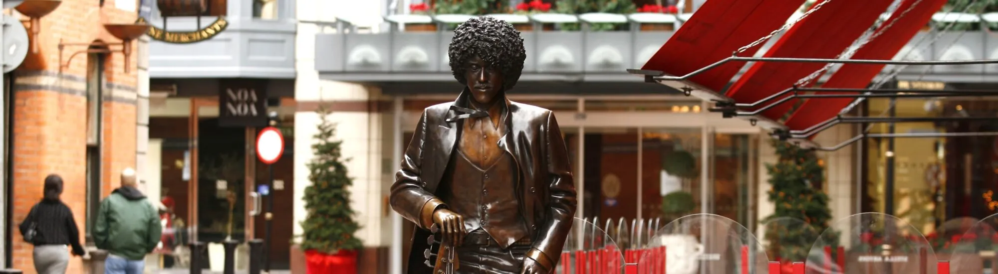 La estatua de Phil Lynott