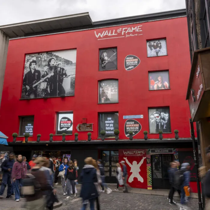 Le Wall of Fame de Temple Bar - © Emilien Durand for Irish Rock N Roll Museum Experience