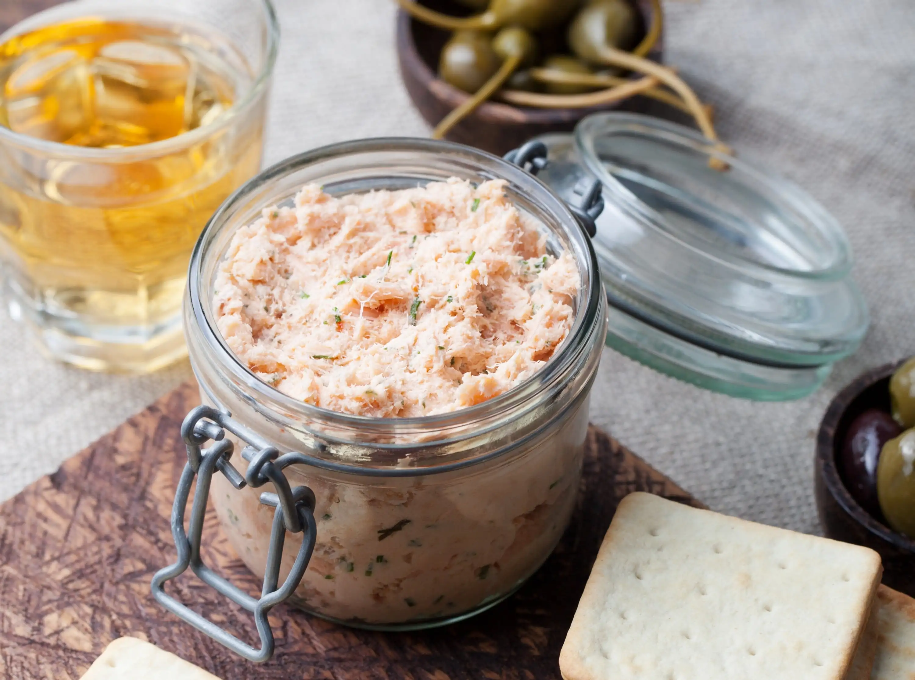 Rillettes de salmón ahumado irlandés