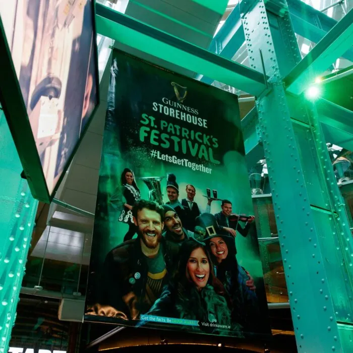 Le Festival St Patrick du Guinness Storehouse
