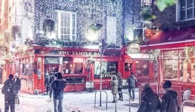 Clima de Dublín en febrero