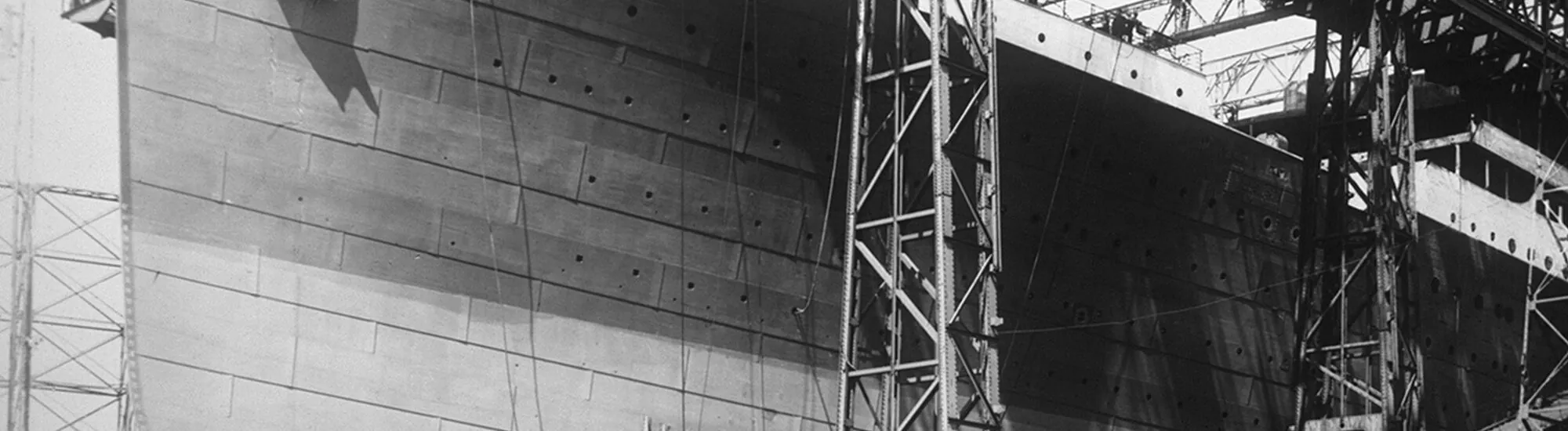 La construcción del Titanic en Belfast