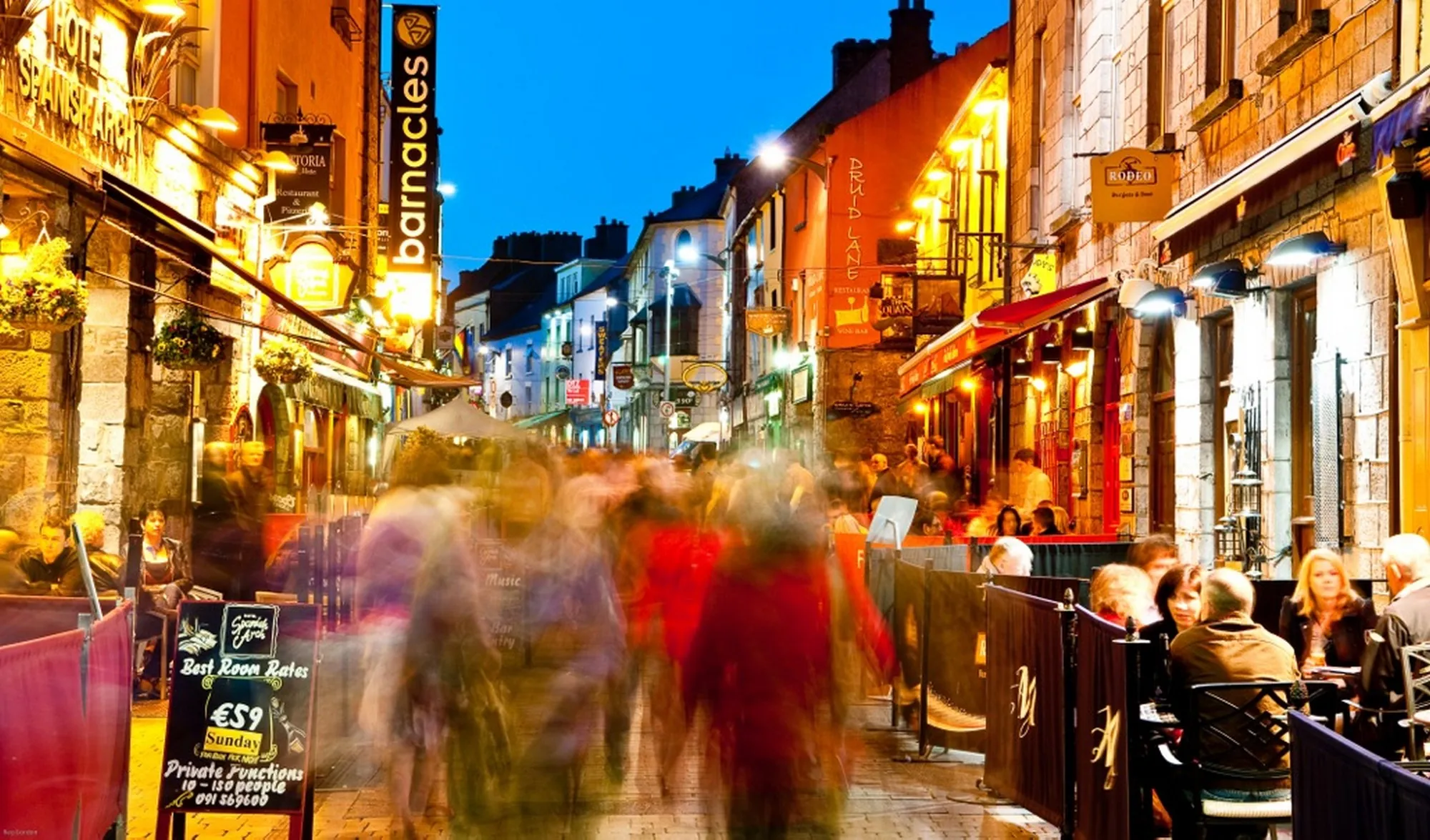 Quay Street à Galway - Barnacles Budget Accommodation - cc