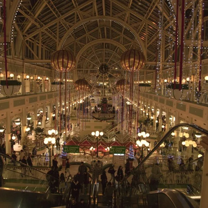 Le Stephen's Green Shopping Centre à Noël - William Murphy - cc