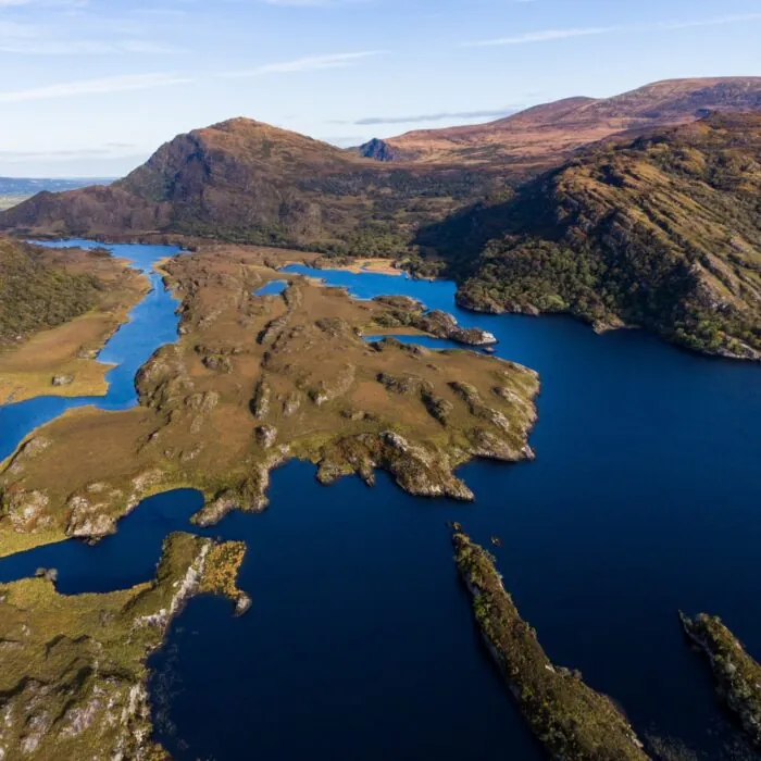 Vue aérienne du Parc National de Killarney - © Gabriel Cassan