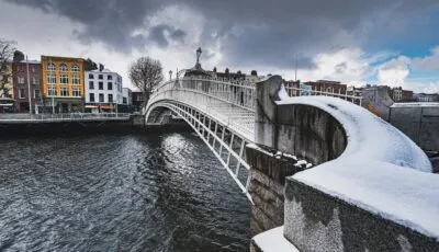 Clima de Dublín en enero