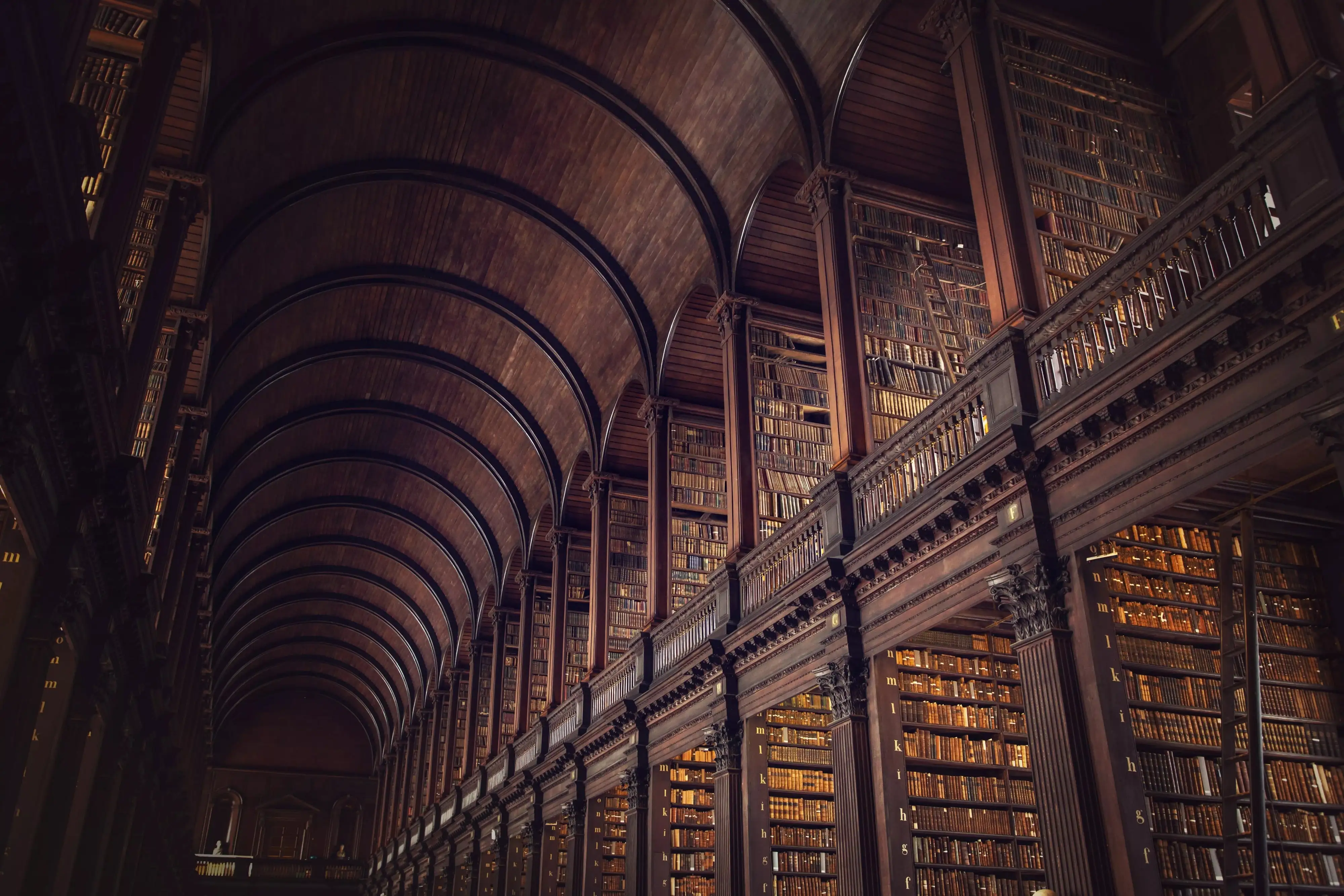 La Vieille bibliothèque de Trinity College à Dublin - © ESchweitzer