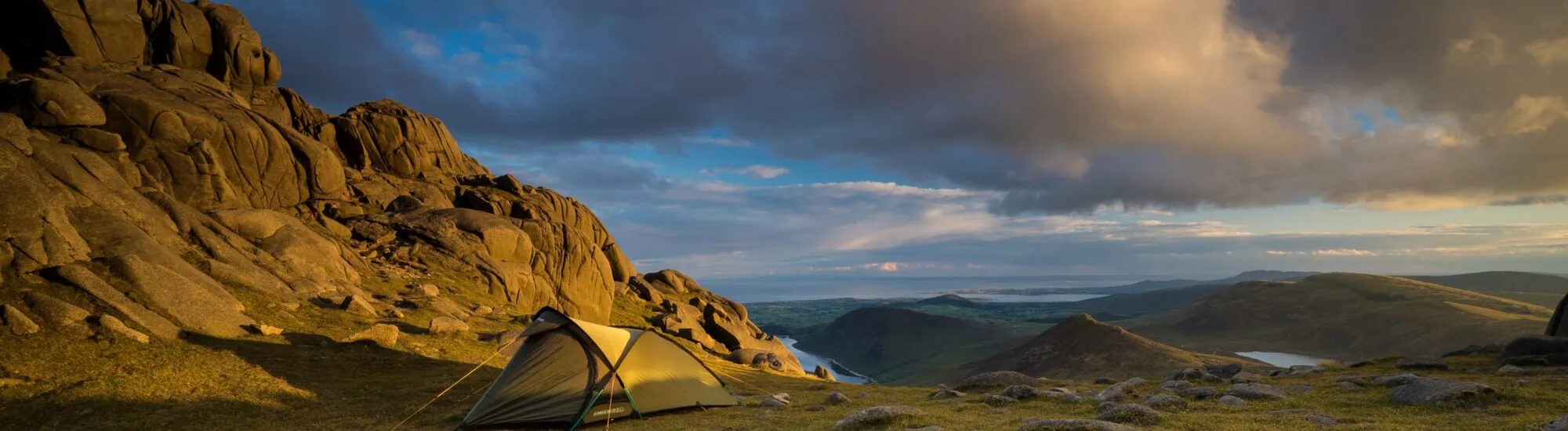 El camping salvaje en Irlanda
