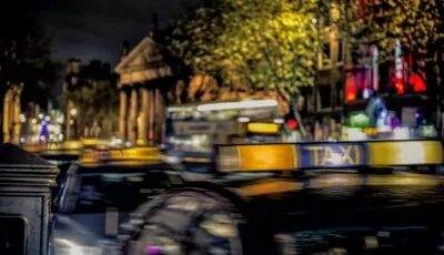 Los taxis en Dublín