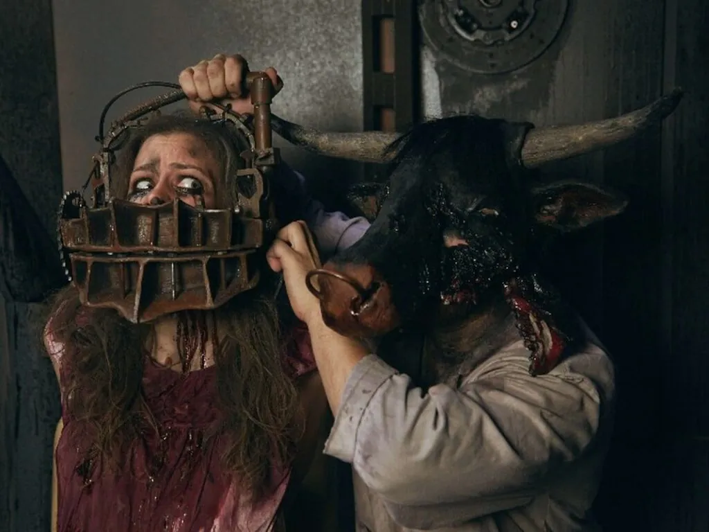 Une scène de l'attraction The Nightmare Realm - https://www.thenightmarerealm.ie