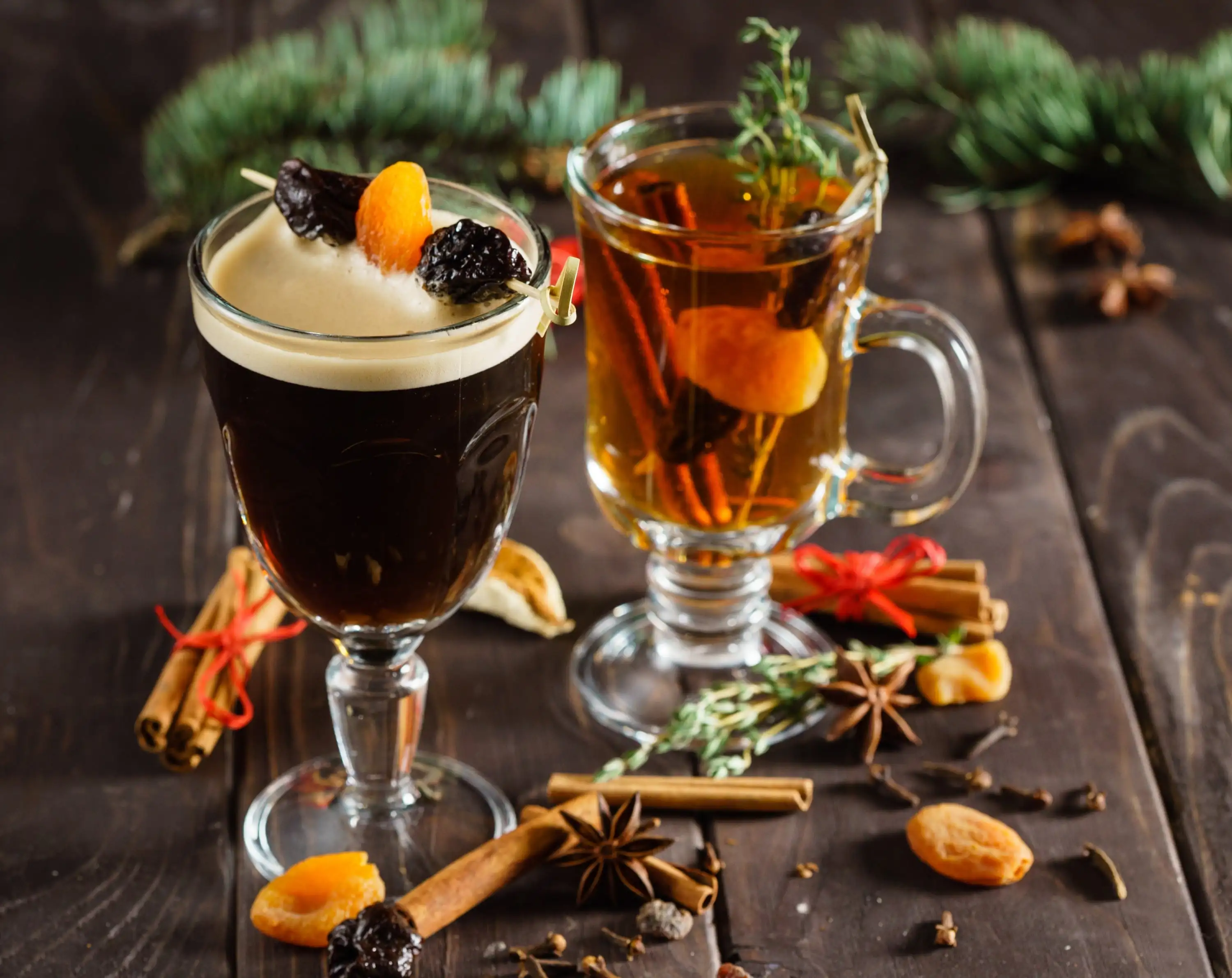 Guinness caliente con especias