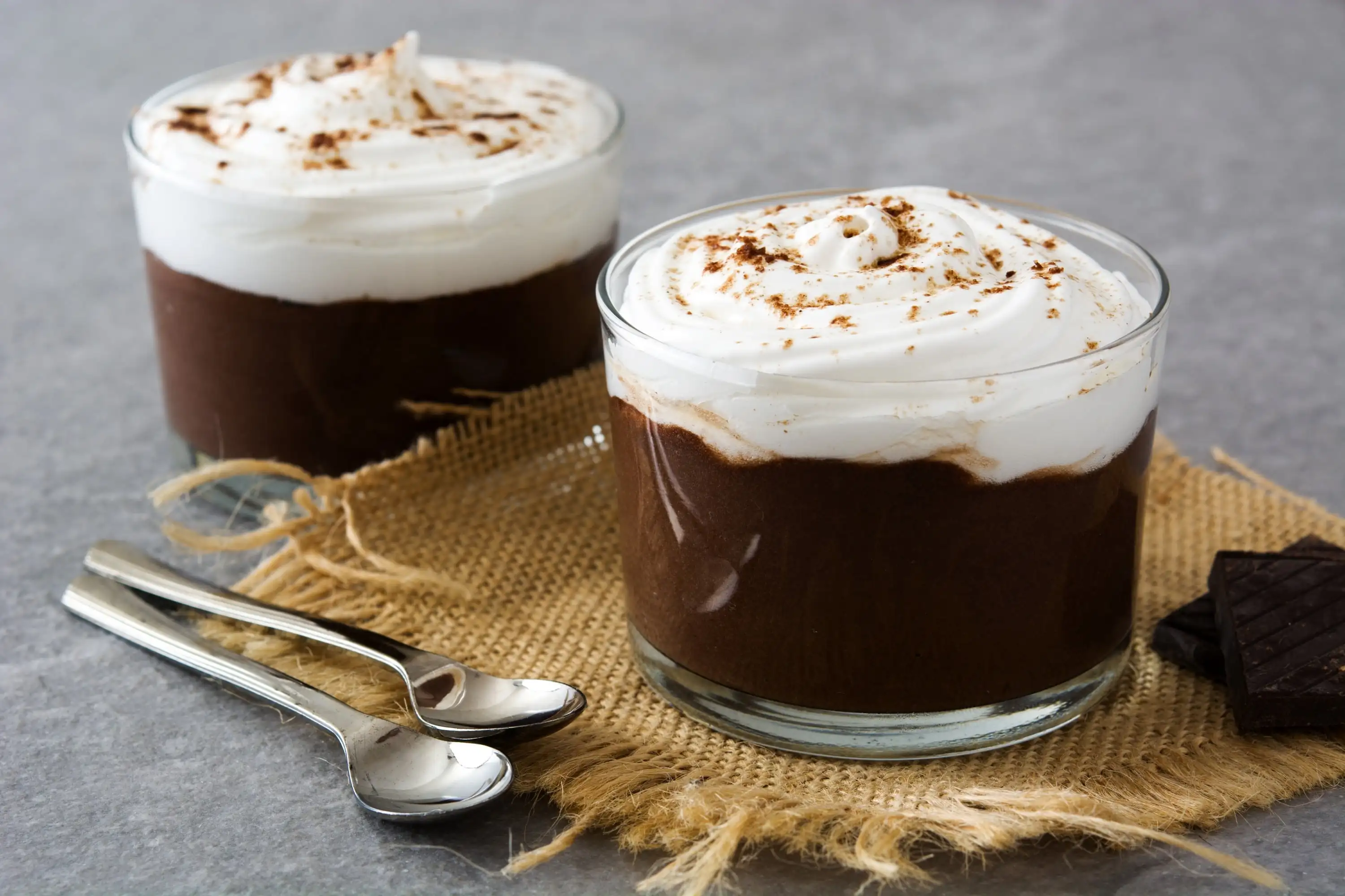 Mousse de chocolate con Guinness