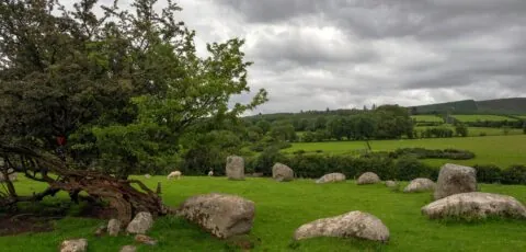 athgreany stone circle 1