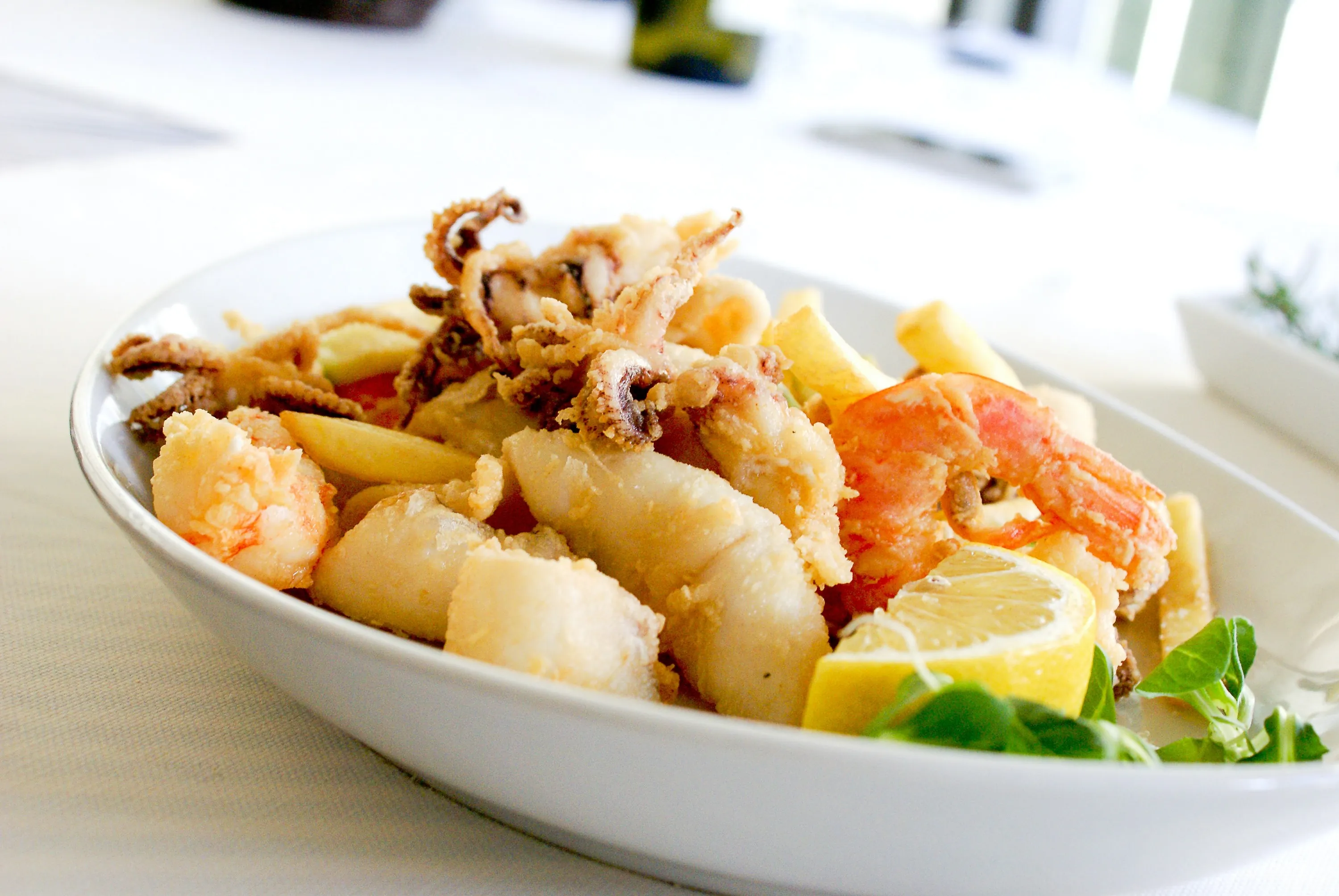 La cesta de mariscos