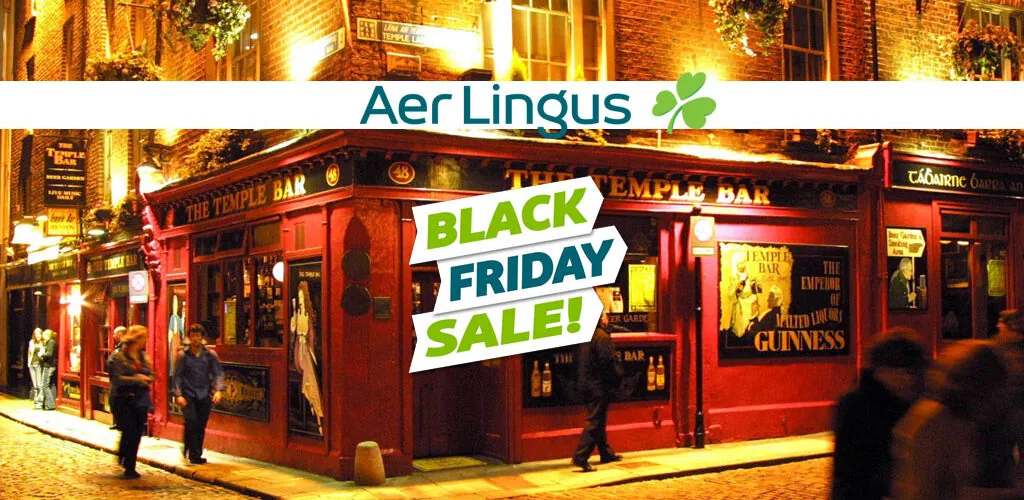 Aer Lingus rebaja sus precios en vuelos a Dublín por el Black Friday