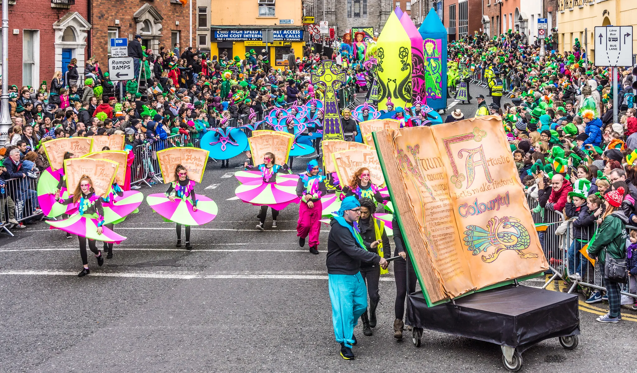 La Parade de la St Patrick à Dublin - William Murphy - cc