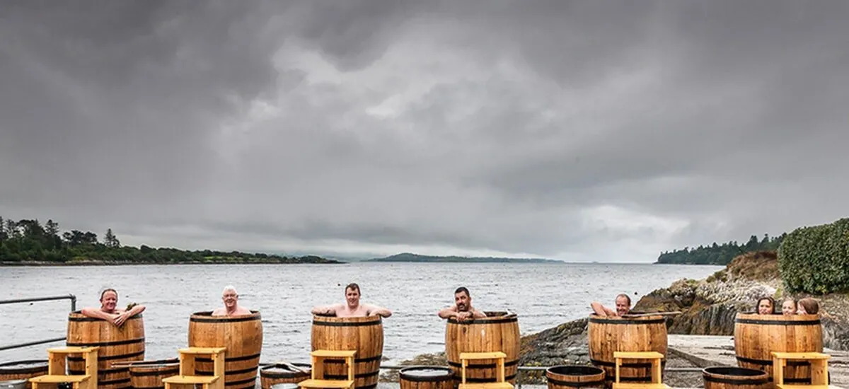 Bañeras de algas del Atlántico Salvaje