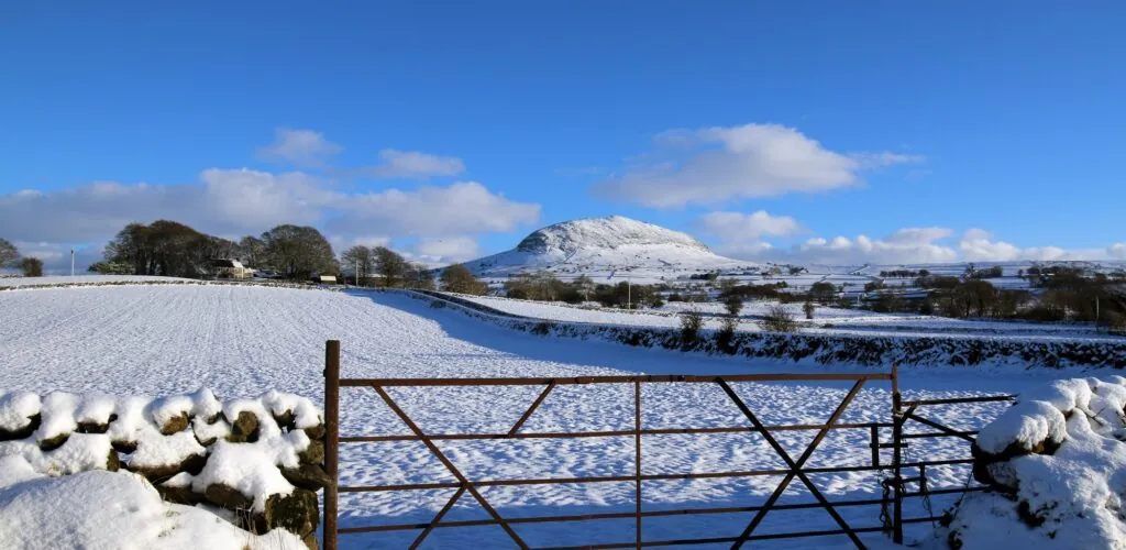 La nieve en Irlanda