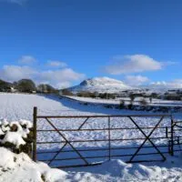 La nieve en Irlanda