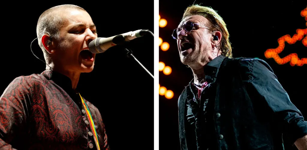U2 rinde homenaje a Sinéad O’Connor en su concierto en Las Vegas