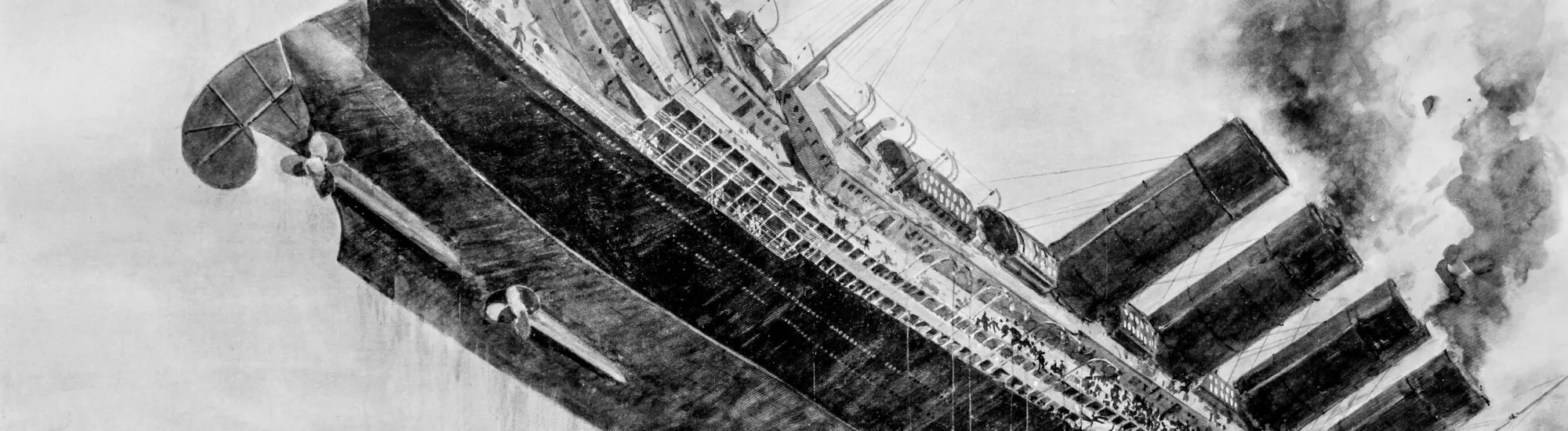 El naufragio del Lusitania (1915)