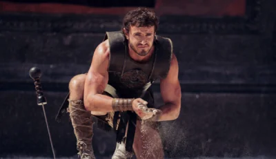 El actor irlandés Paul Mescal actúa en Gladiator 2 y sorprende al público
