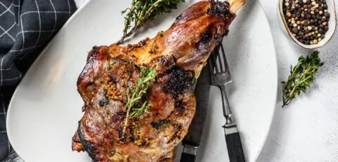 roast leg of lamb